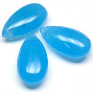 아게이트 물방울 22mm 블루(1개)