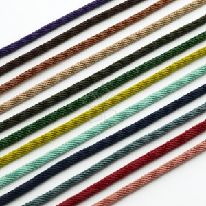 WR23-자가드 팔찌끈 3mm 라운드 굵은 팔찌줄 목걸이줄 재료 B 컬러계열(1 미터)