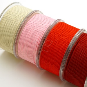 WR60-얇은 자가드 목걸이끈 팔찌끈 1.5미리 라운드 팔찌줄 목걸이줄 재료 레드핑크컬러계열(1m)